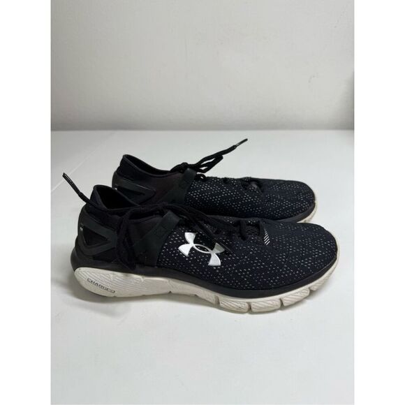 Under Armour SpeedForm Fortis Black Running Athletic Shoes Women's Size 9 - Picture 1 of 9